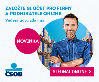 Firemní účet – sidebar